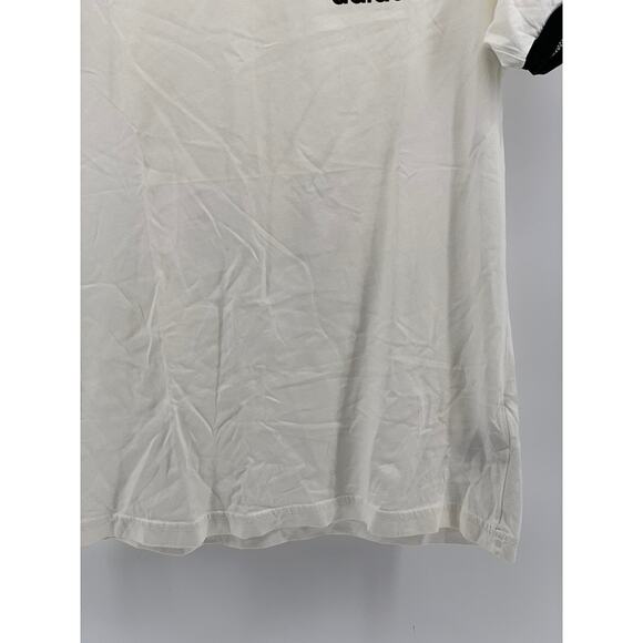 ADIDAS Men's White-Black California Short Sleeve Crewneck T-Shirt SZ M - Picture 7 of 10